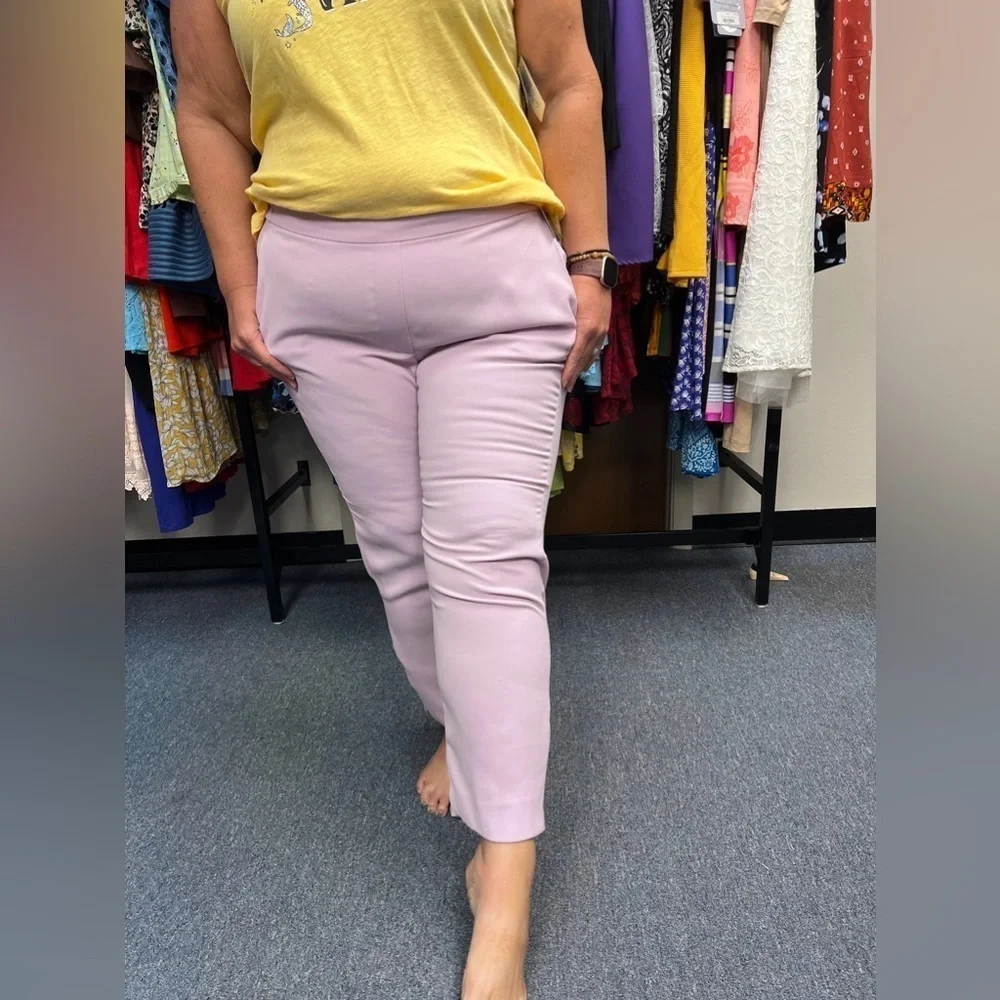 J. Crew Premium Lavender Jamie Pants - Size 16 (Fits like 14/16)